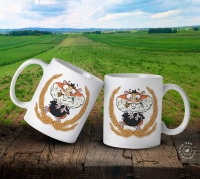 Kubek ceramiczny - Uśmiechnięty chomik