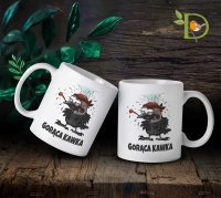 Kubek ceramiczny  - Kawka gorąca