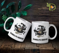 Kubek ceramiczny  - Kawka po obiedzie