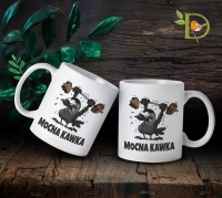 Kubek ceramiczny  - Mocna Kawka